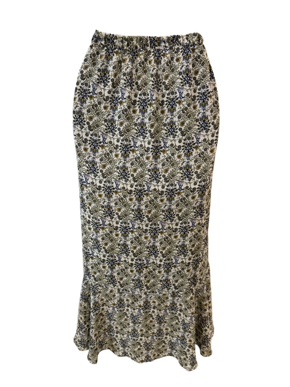 Max Studio Floral Ruffle Skirt. Small - Picture 3 of 10